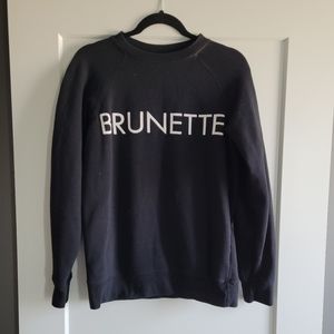Brunette the label sweat shirt